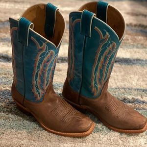 Nocona Boots Vintage Leather Cowboy Boots